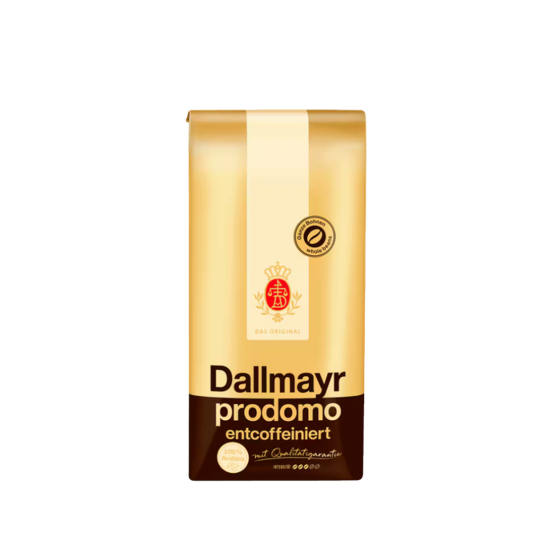 6. Cafea boabe Dallmayr Prodomo Decaf 500 gr
