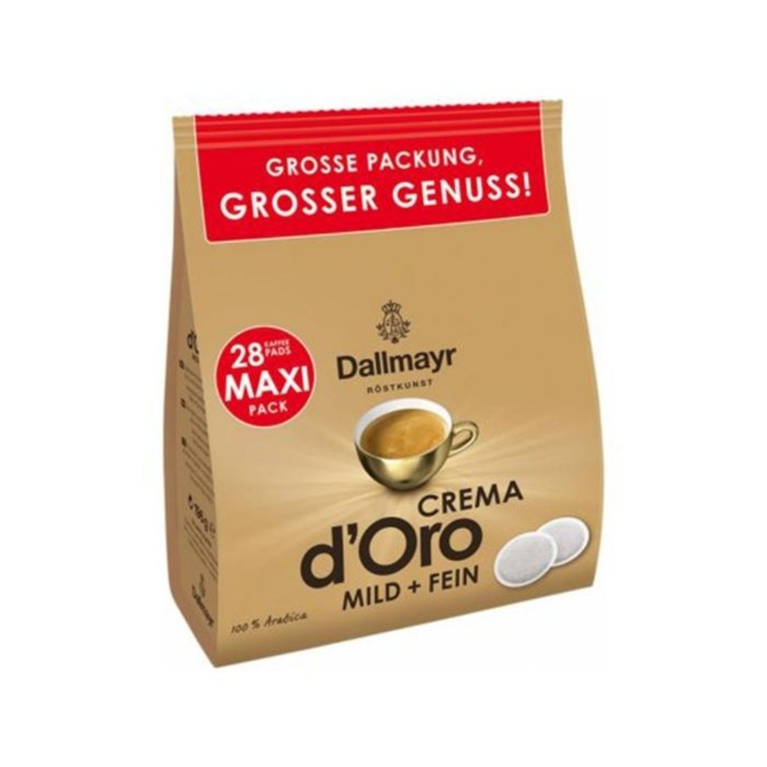 Paduri cafea Dallmayr Crema D'Oro Mild&Fein 28 buc
