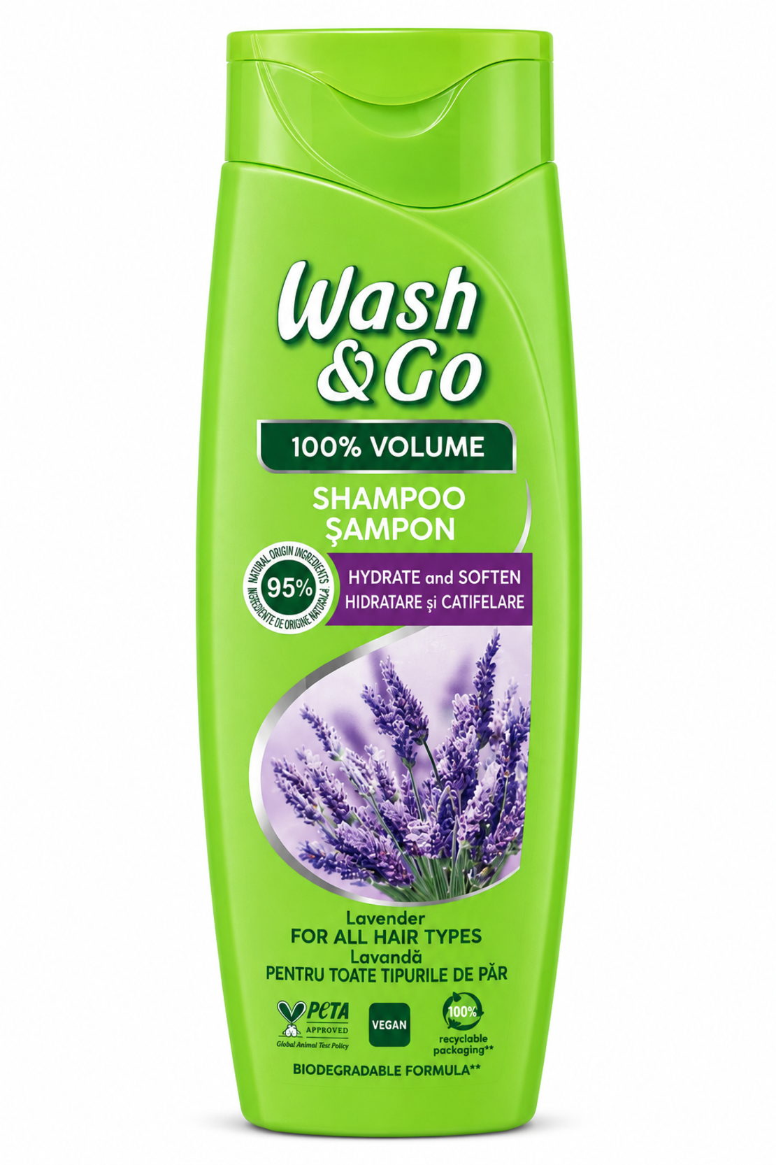 Wash&Go 360 ml Hidratare si Catifelare