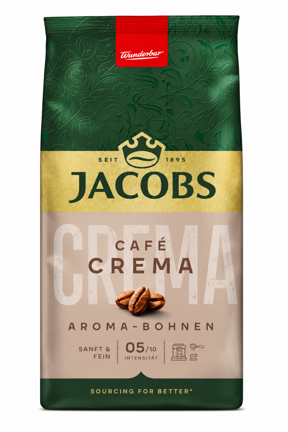 11. Cafea boabe Jacobs CAFE CREMA 500 gr