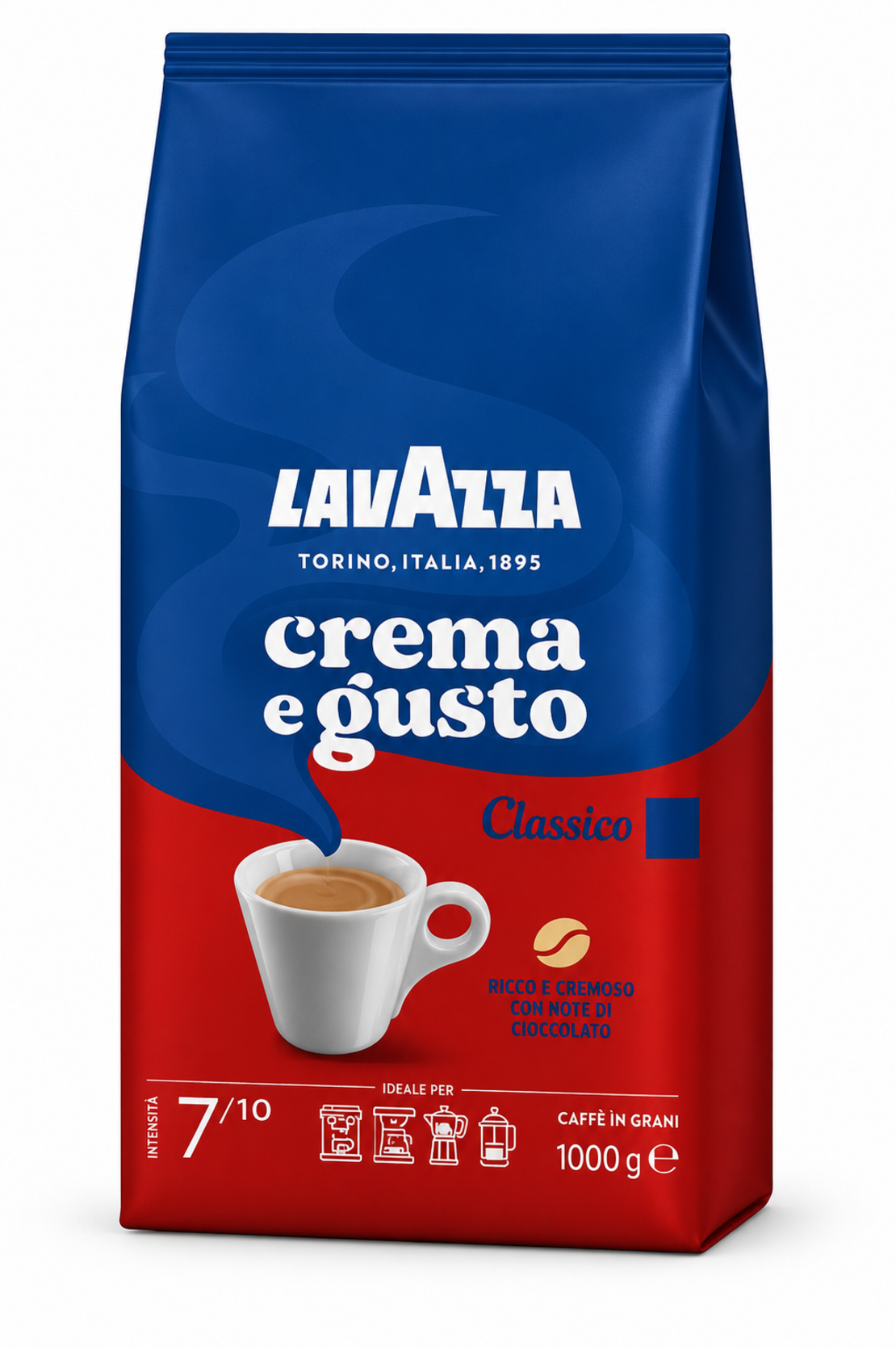 19. Cafea boabe Lavazza CREMA E GUSTO 1kg