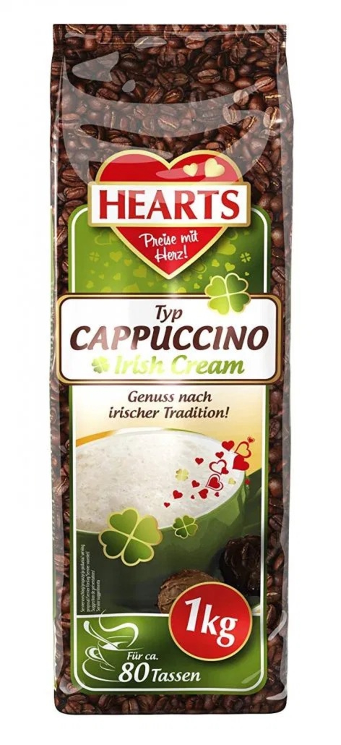 Cappuccino Hearts Irish Cream  1kg