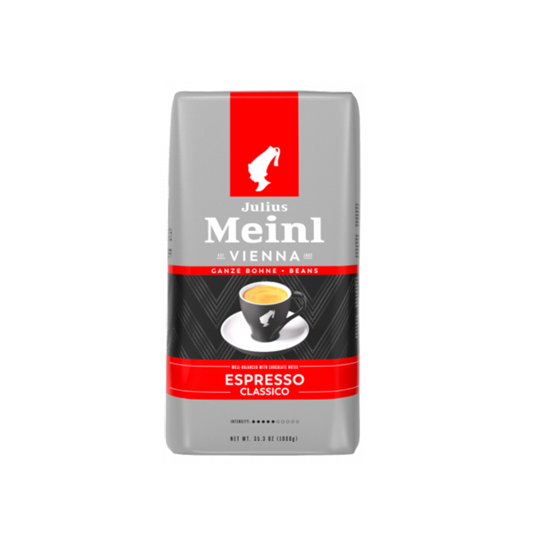 10.  Cafea boabe Julius Meinl Crema Espresso Classico 1Kg