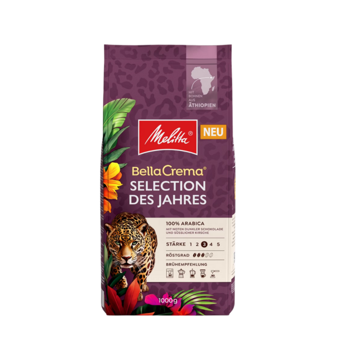 1. Cafea boabe Melitta Bella Crema Selection des Jahres 1 kg