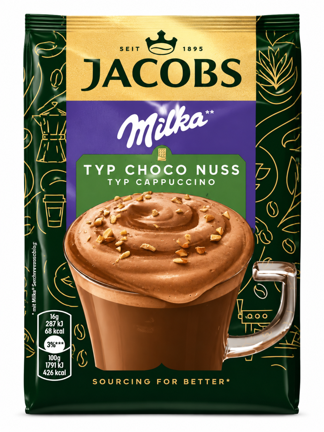 Cappuccino Jacobs Milka