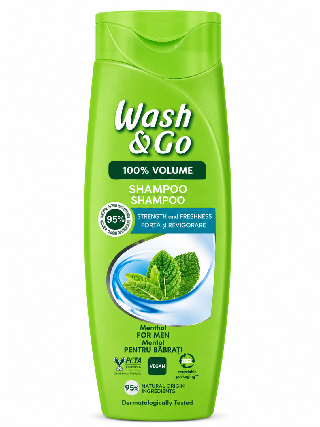 Wash&Go 360 ml Forta si Revigorare