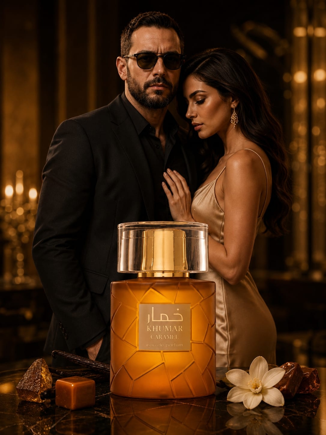 KHUMAR Caramel Eau de Parfum – Parfum Oriental Dulce cu Note de Caramel și Vanilie