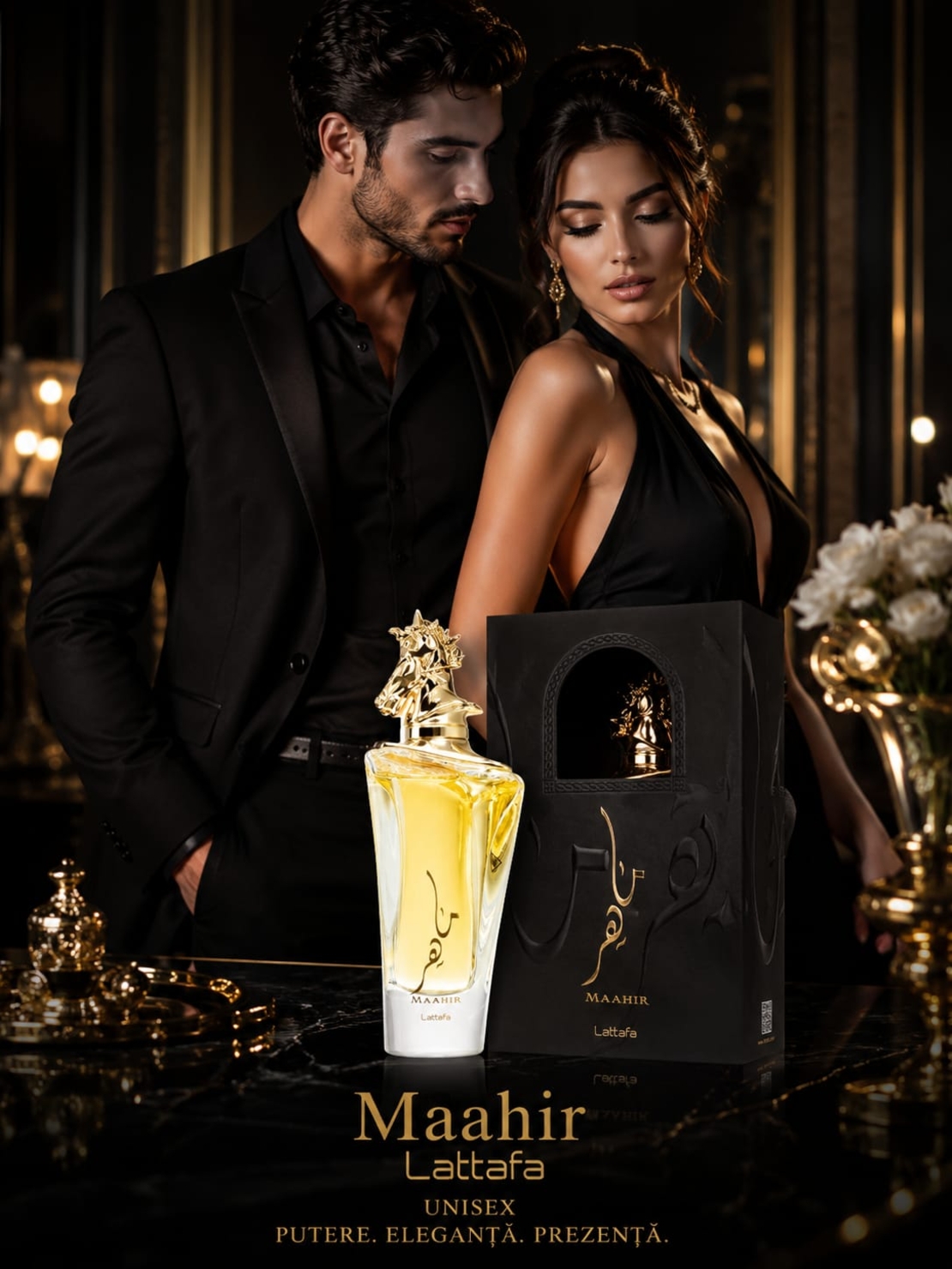 Maahir Lattafa – Parfum Unisex | Putere, Eleganță și Prezență