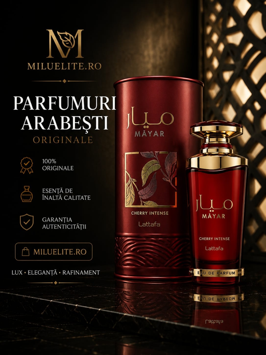 Lattafa Mayar Cherry Intense Eau de Parfum 100 ml – Parfum Arabesc Original pentru Femei
