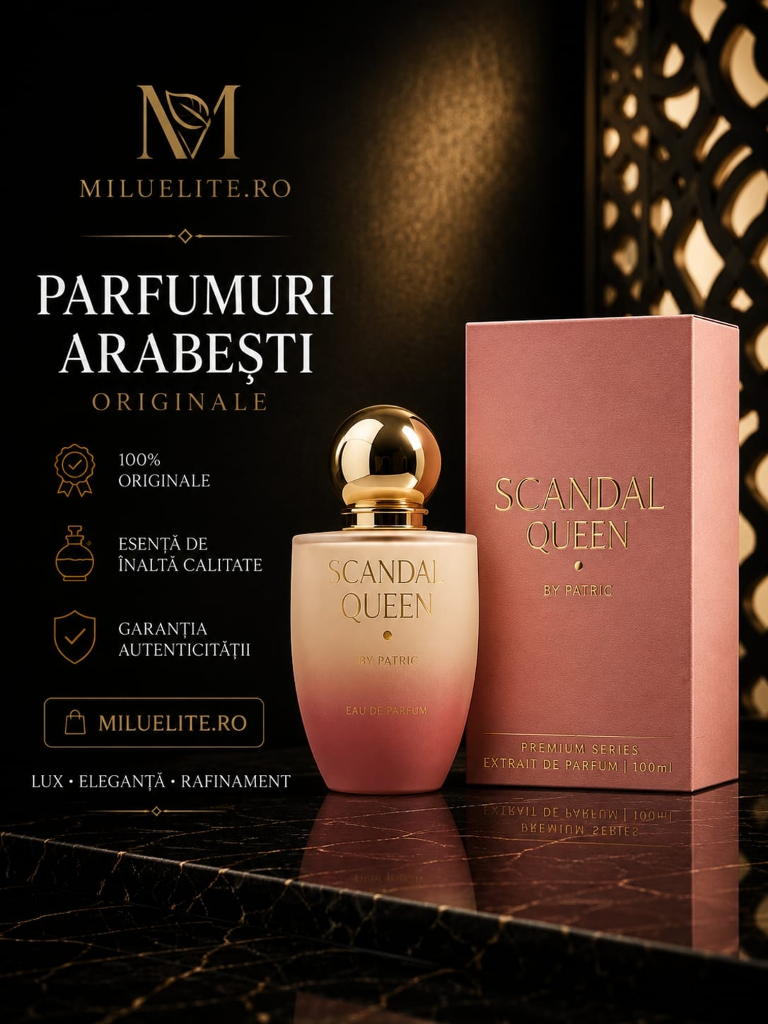 Scandal Queen by Patric – Parfum de Damă 100 ml | Eleganță și Seducție