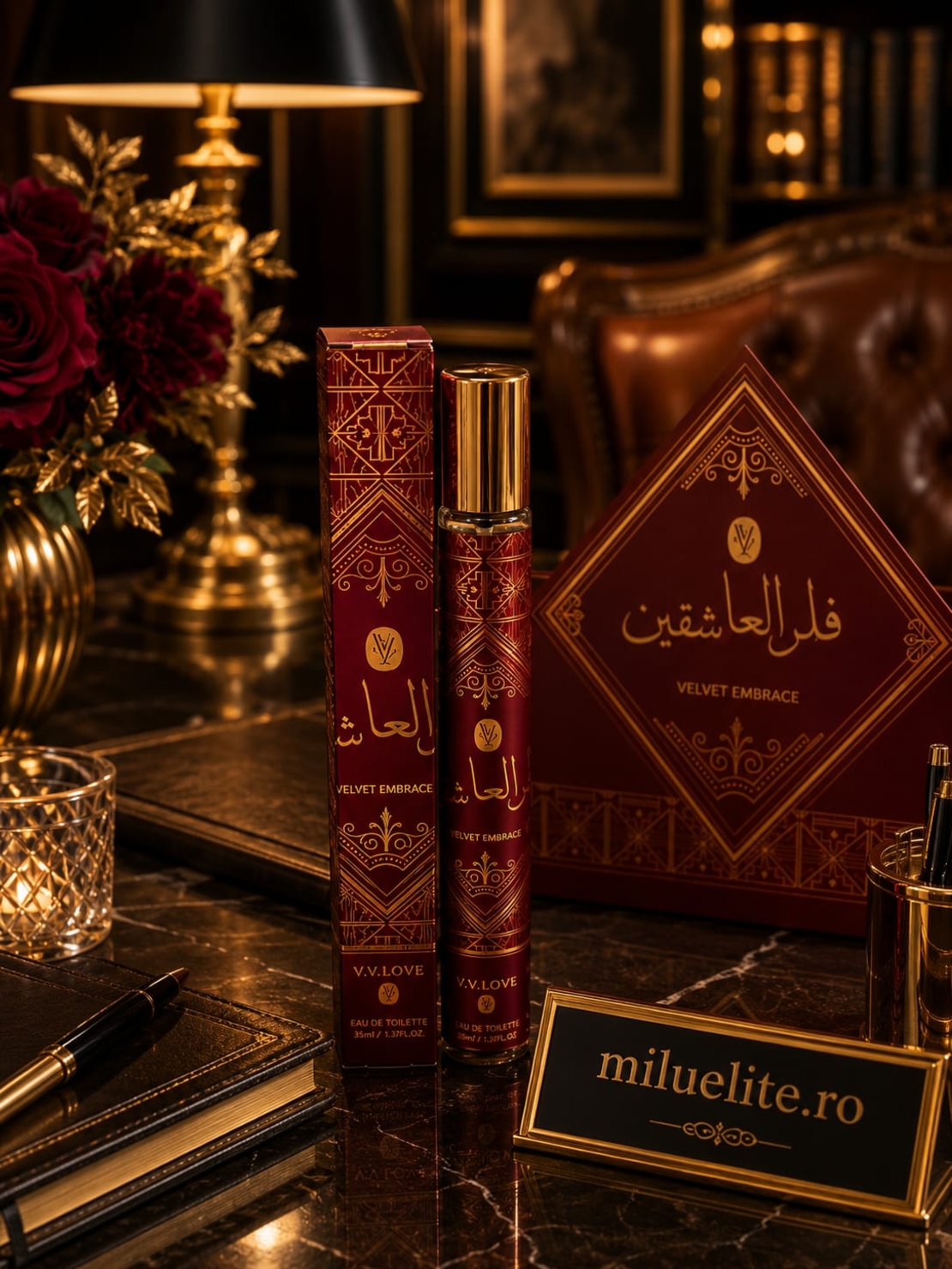 Parfum Tip Creion Velvet Embrace, 35 ml – Eleganță și Opulență Arabă