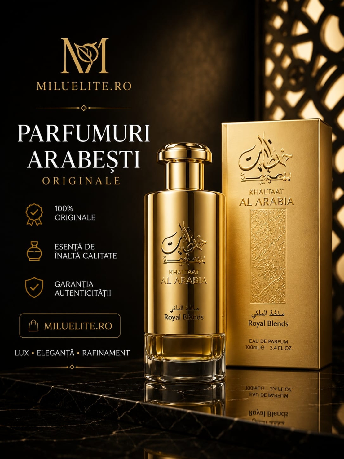 Khaltaat Al Arabia Royal Blends Eau de Parfum 100 ml – Parfum Arabesc Original Unisex