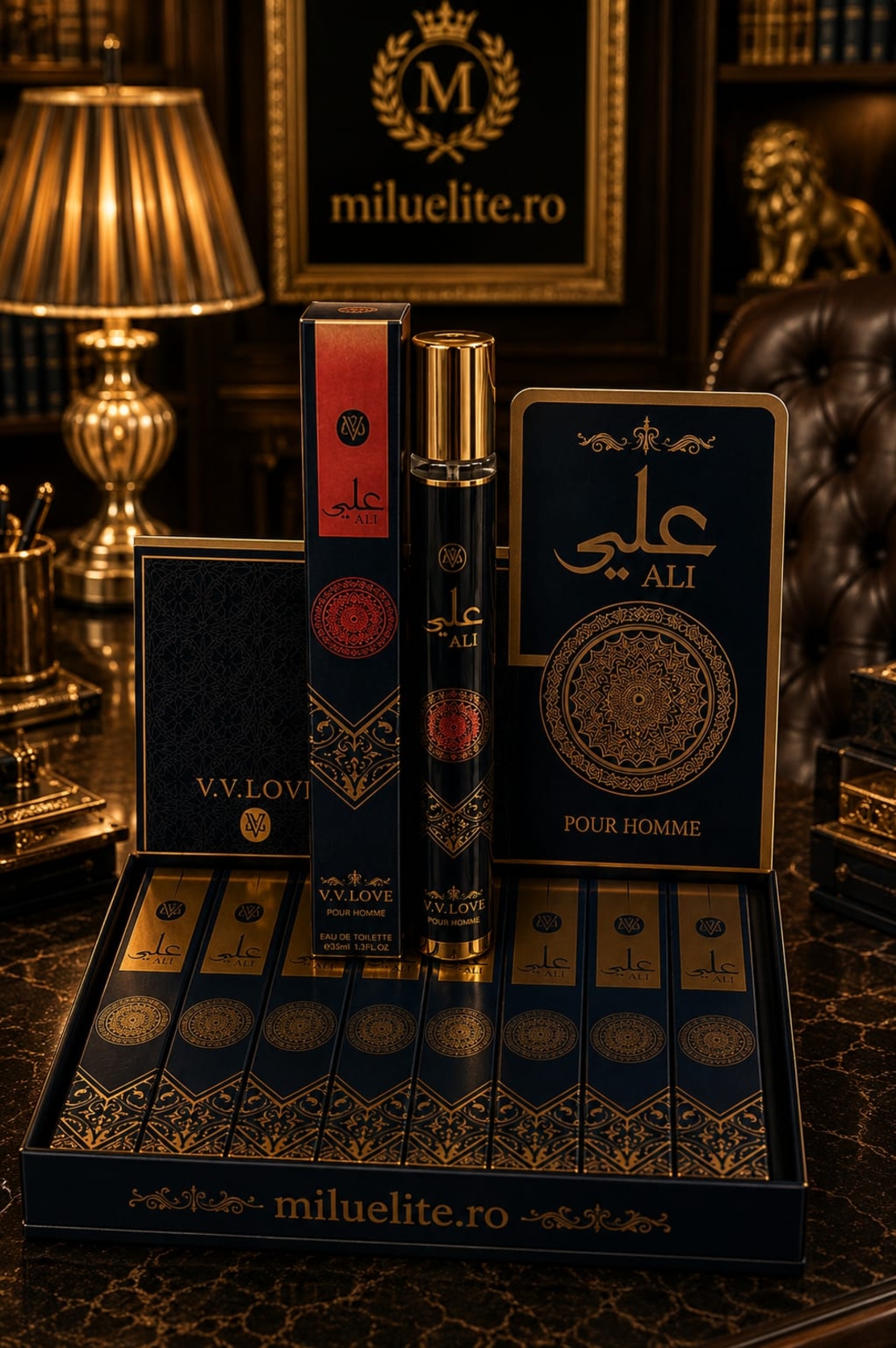 Parfum Tip Creion  Ali Pour Homme, 35 ml – Eleganță și Intensitate Arabă