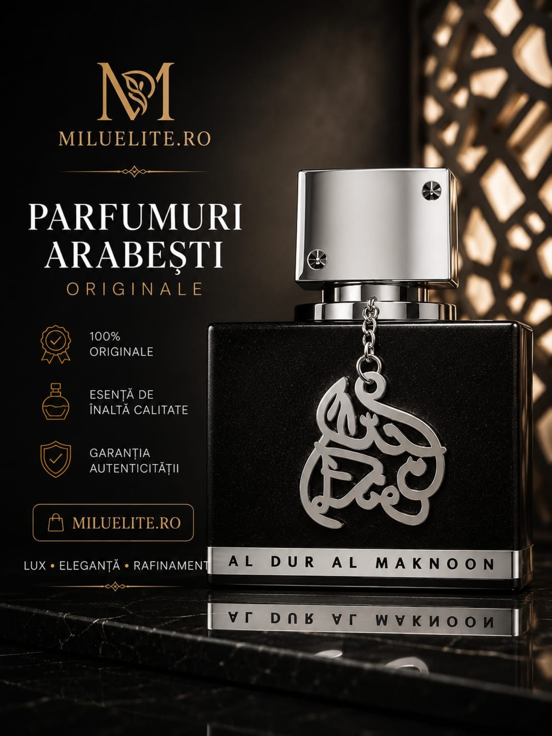 Al Dur Al Maknoon – Parfum Arabesc Original | Eleganță și Rafinament