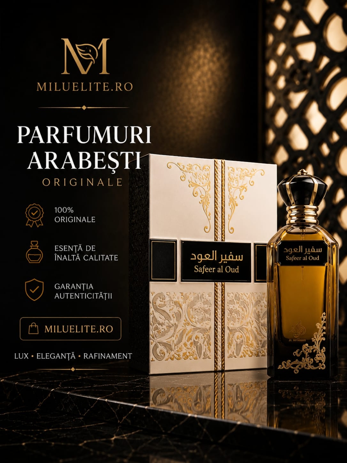 Safeer Al Oud – Parfum Arabesc Original | Lux și Rafinament
