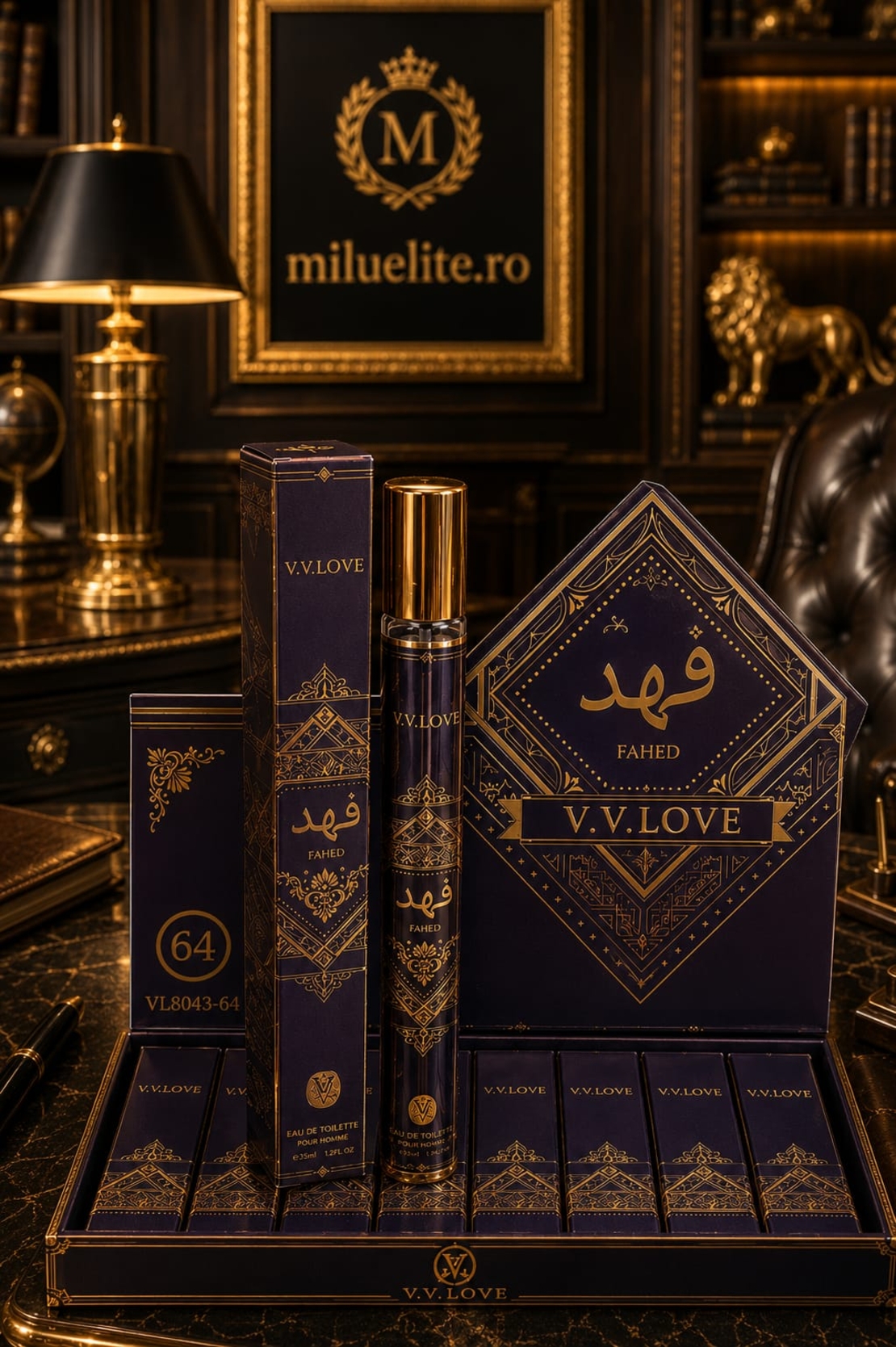 Parfum Tip Creion Fahed Pour Homme, 35 ml – Eleganță și Mister Arabesc