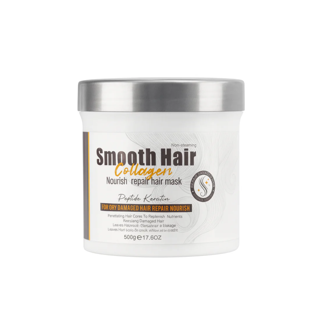 Mască de Păr Reparatoare Sadoer Smooth Hair Collagen Peptide Keratin Mask, 500g