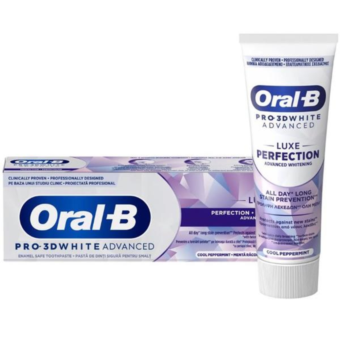 Pastă de Dinți Oral-B Pro-3D White Advanced Luxe Perfection, 75ml