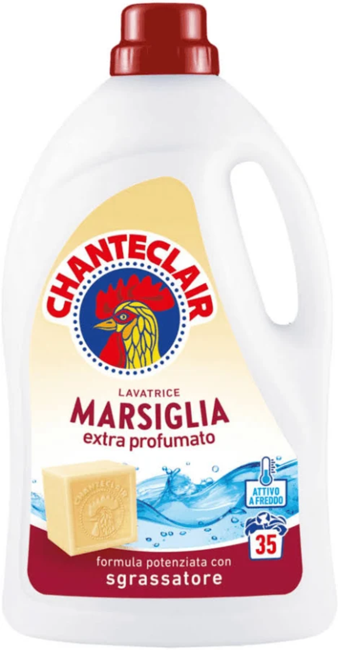 Detergent Lichid Chanteclair Marsiglia Extra Profumato, 35 Spălări, 1.575L