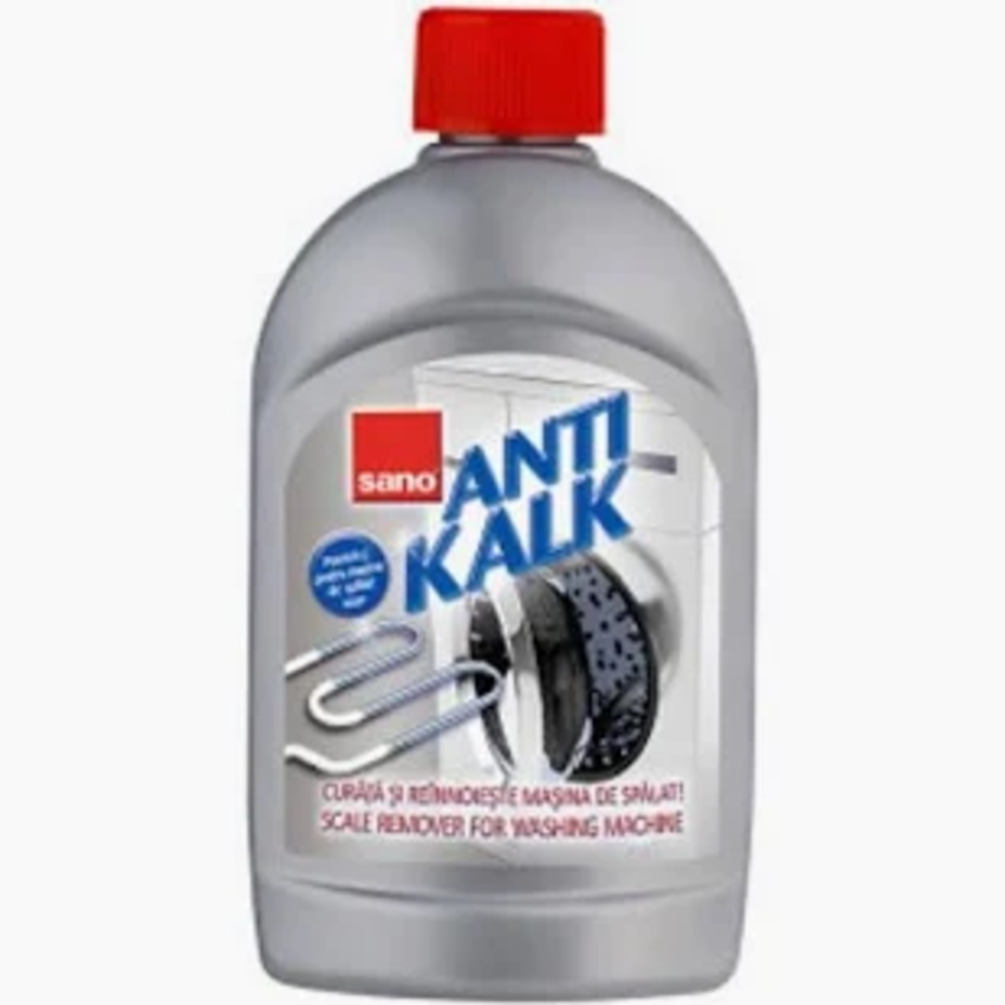 Soluție Decalcifiantă Sano Anti Kalk pentru Mașina de Spălat Rufe, 500ml