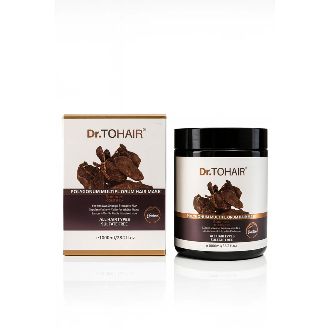 Mască Profesională pentru Păr Dr.TOHAIR Polygonum Multiflorum Hair Mask, 1000ml