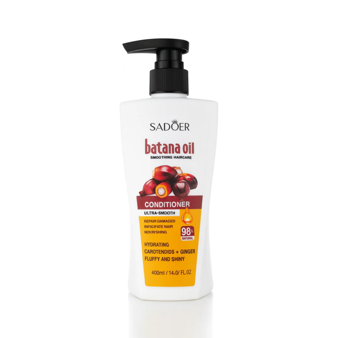 Balsam Nutritiv și Regenerator Sadoer Batana Oil Smoothing Haircare, 400ml