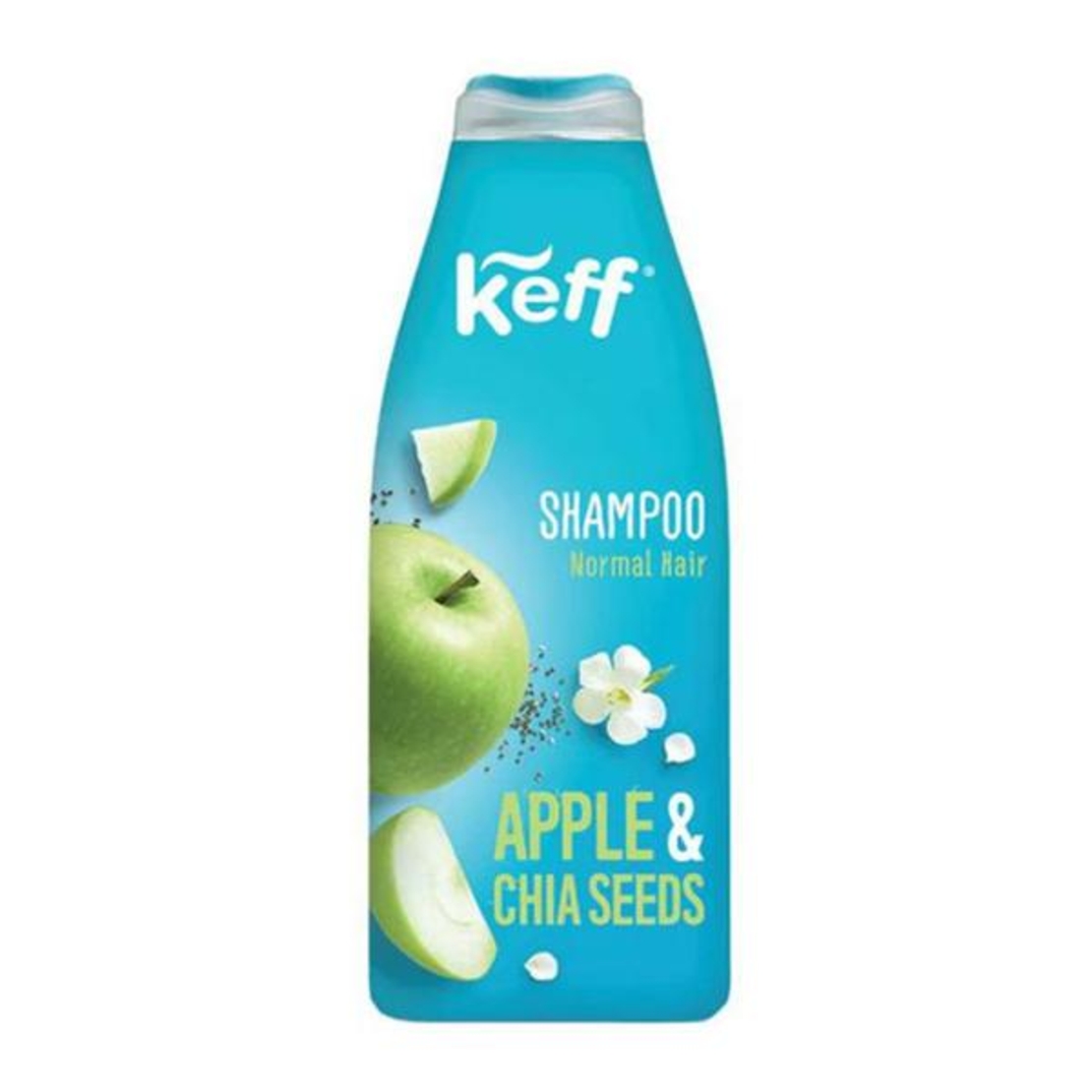 Sampon de Par Keff Shampoo Apple & Chia Seeds, 500ml