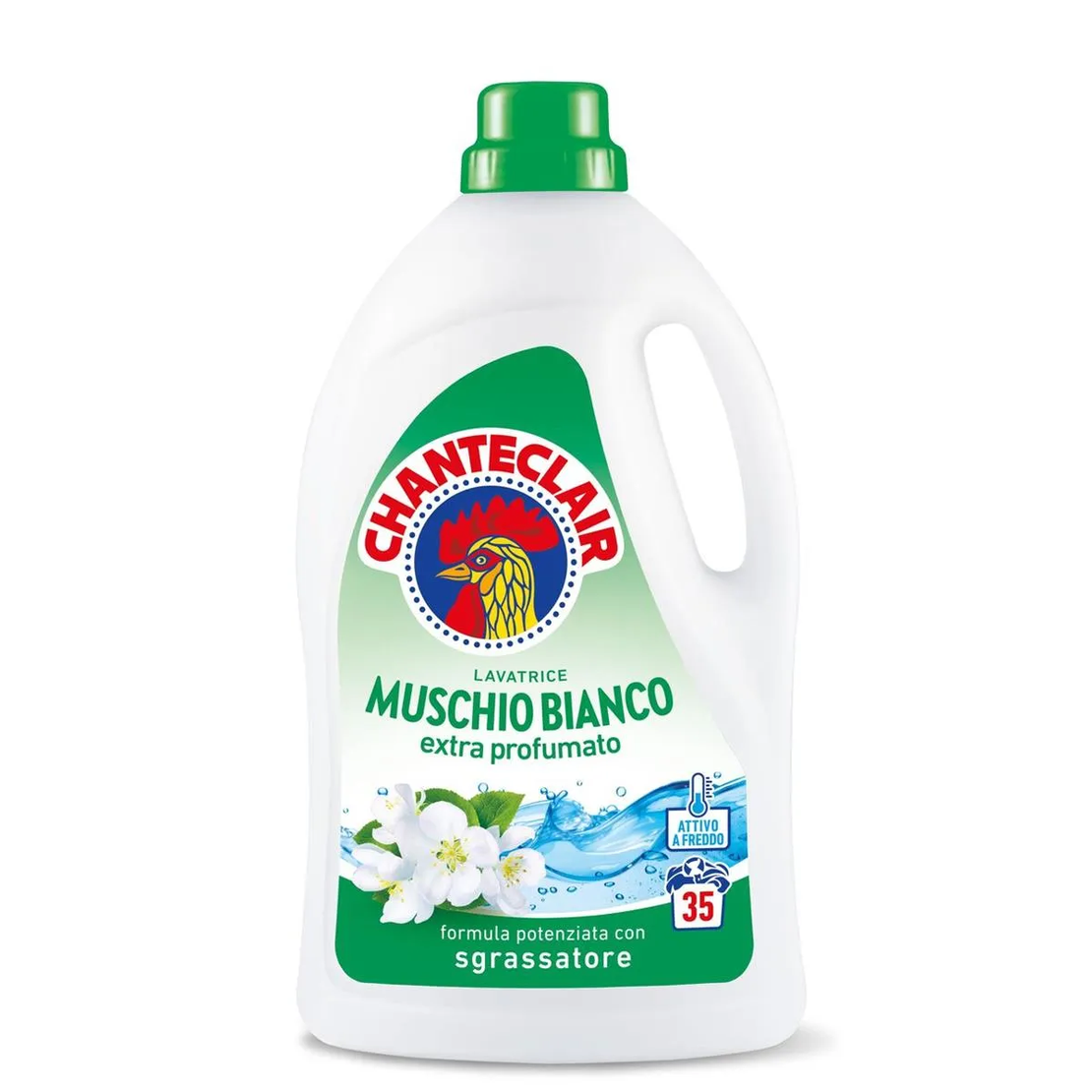Detergent Lichid Chanteclair Muschio Bianco Extra Profumato, 35 Spălări, 1.575L