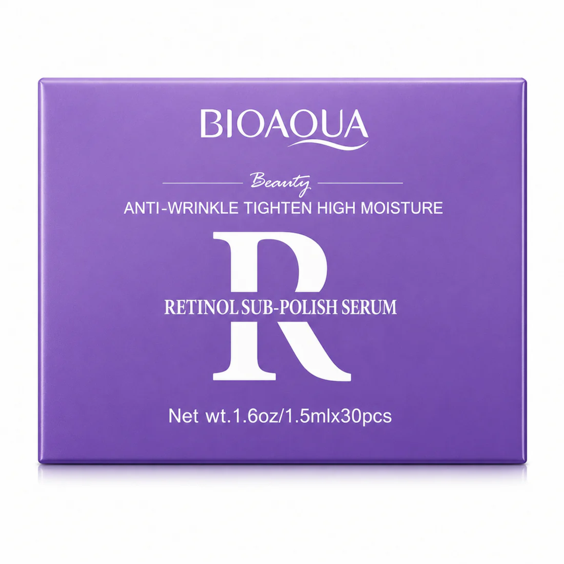 Set Fiole Ser Concentrat cu Retinol BIOAQUA Anti-Wrinkle Tighten High Moisture, 30 bucăți x 1.5ml