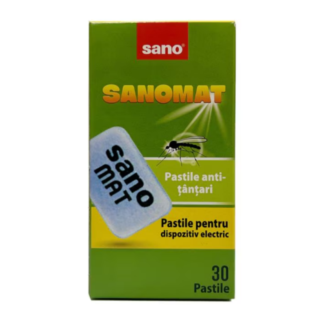 Pastile anti-tantari pentru dispozitiv electric Sano Sanomat, 30 bucati