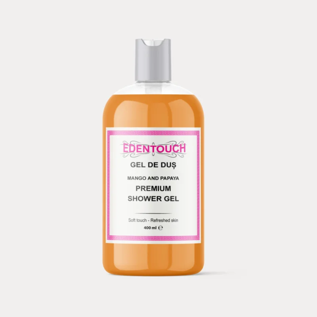 Gel de Duș Premium EdenTouch Mango and Papaya, Soft Touch, 400ml