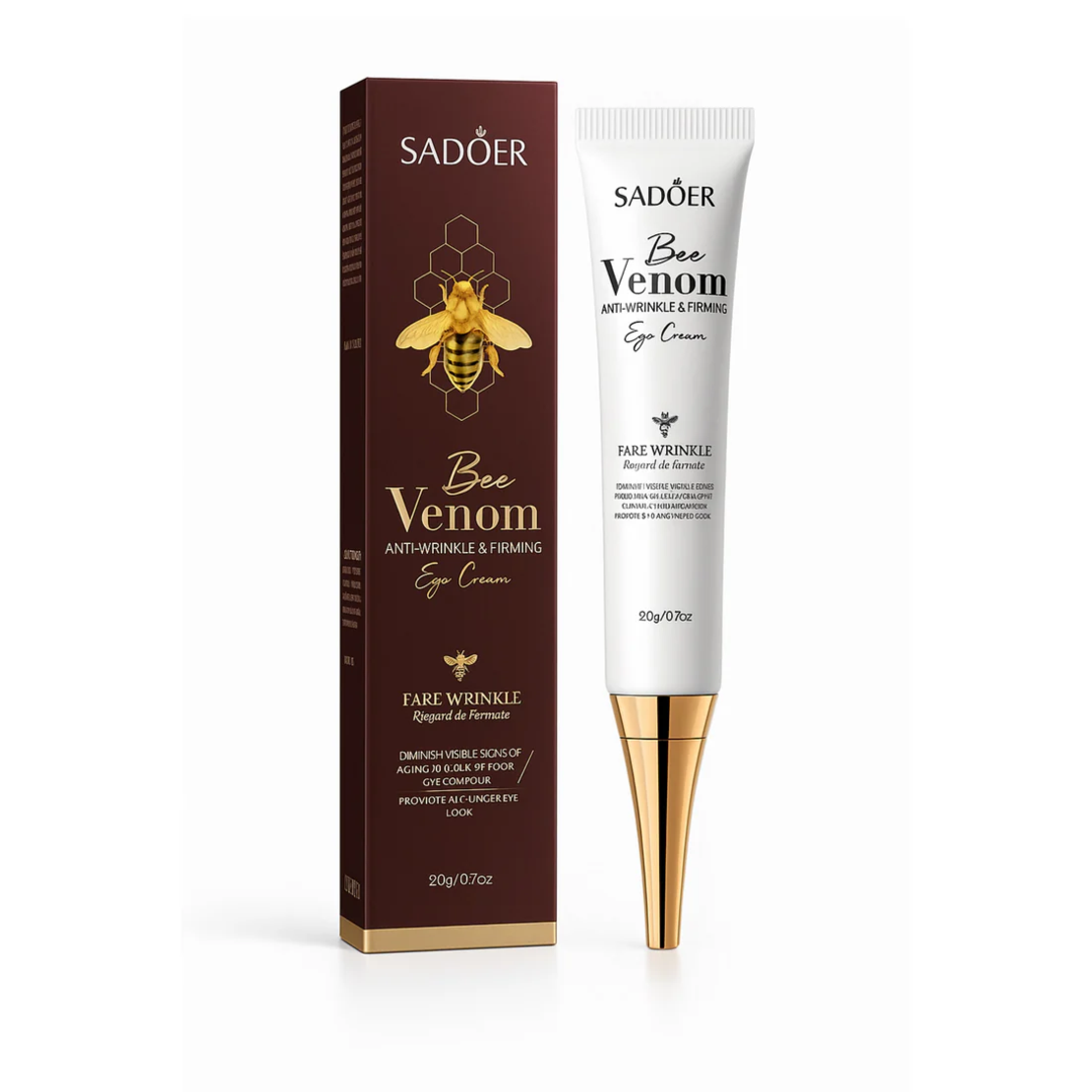 Cremă de Ochi Anti-Rid Sadoer Bee Venom pentru Fermitate, 20g