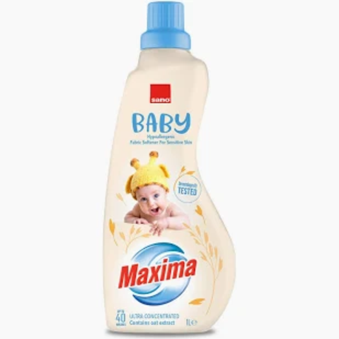 Balsam de Rufe Ultra Concentrat Sano Maxima Baby, 40 Spălări, 1L