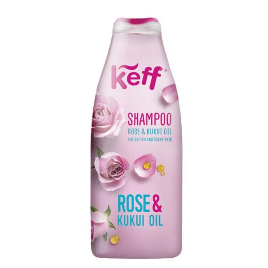 Sampon de Par Keff Shampoo Rose & Kukui Oil, 500ml