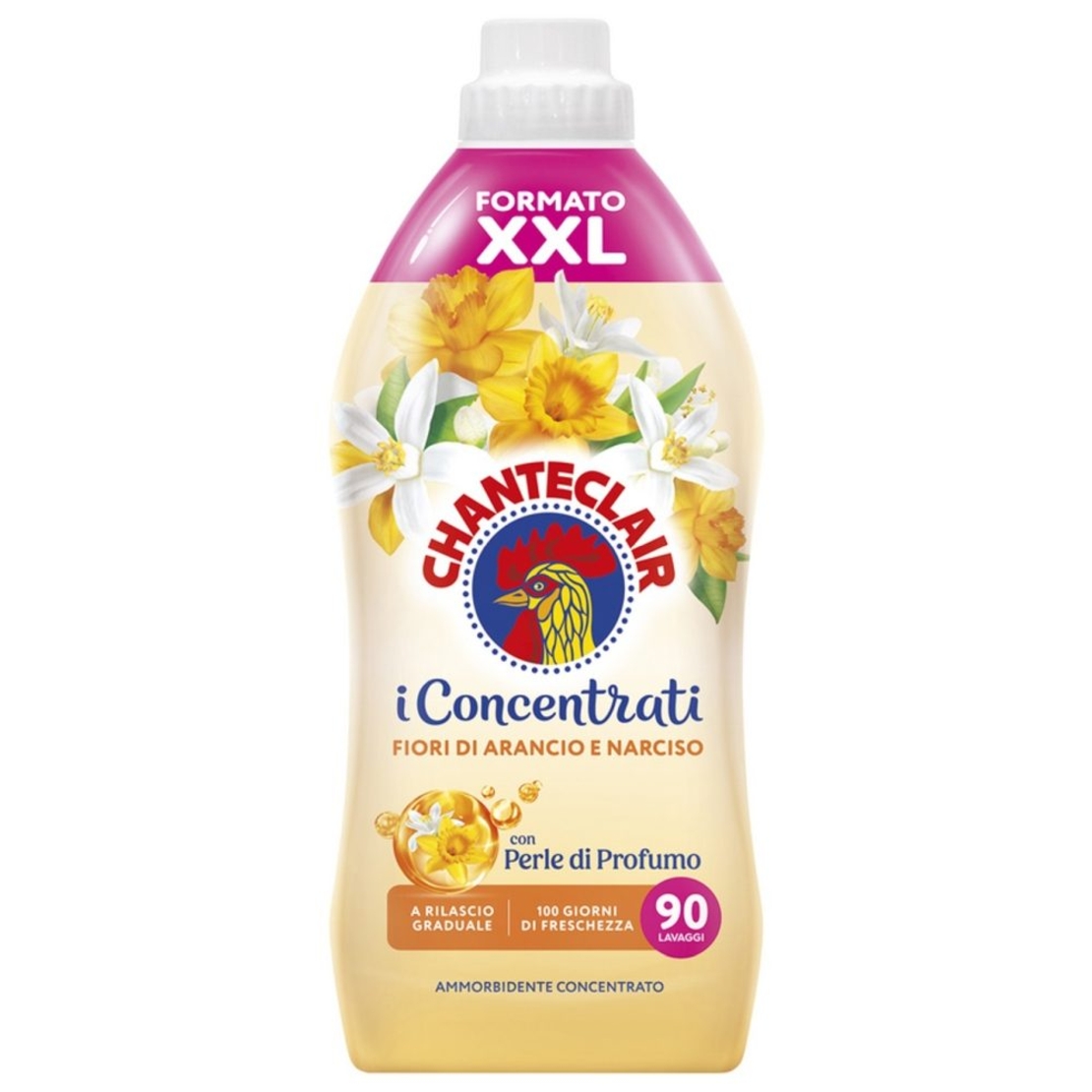 Balsam de Rufe Ultra Concentrat Chanteclair i Concentrati Fiori di Arancio e Narciso, Formato XXL, 90 Spălări, 1.8L