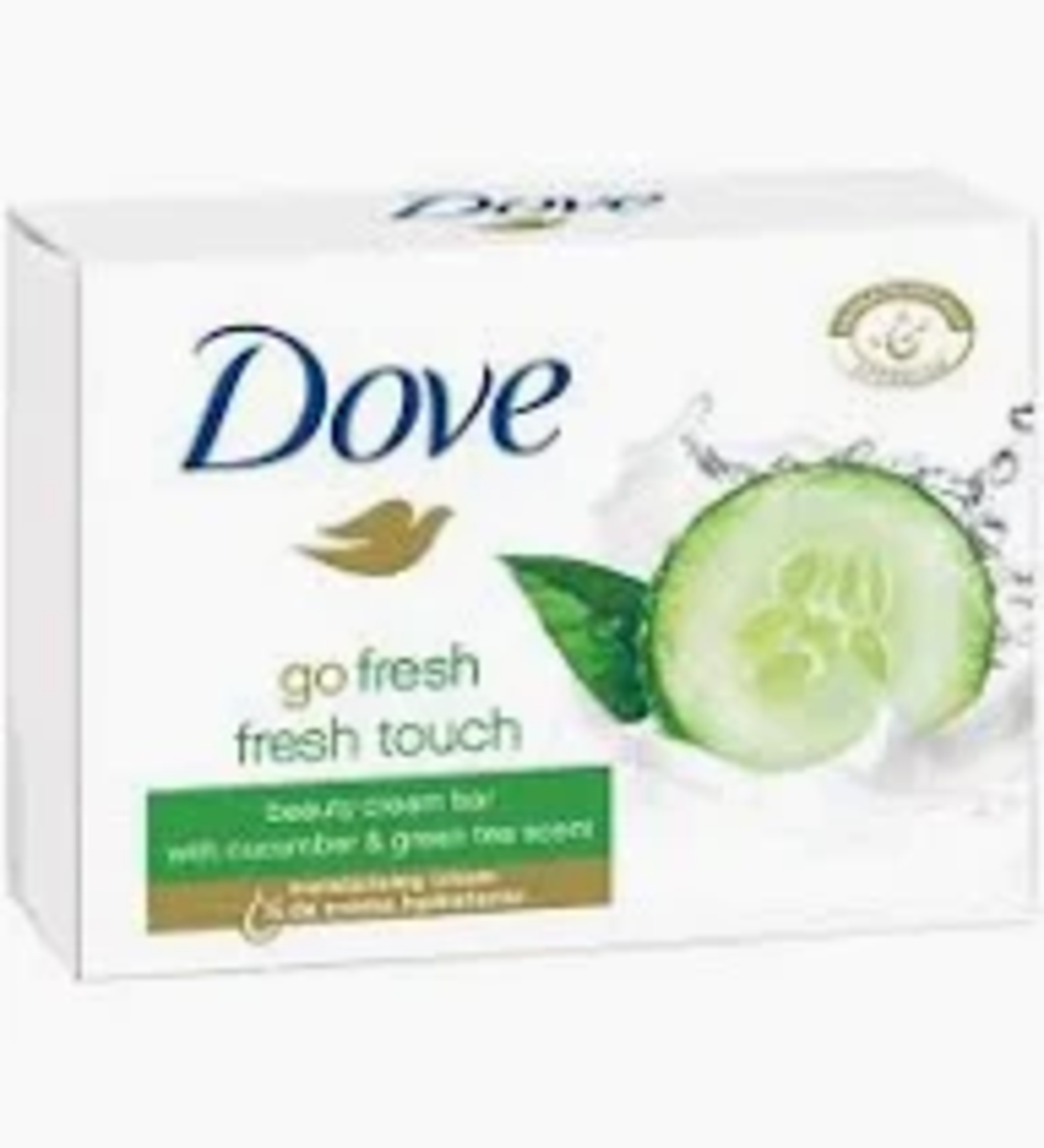 Săpun Cremă Solid Dove Go Fresh Fresh Touch, Prospețime cu Castravete și Ceai Verde, 90 g