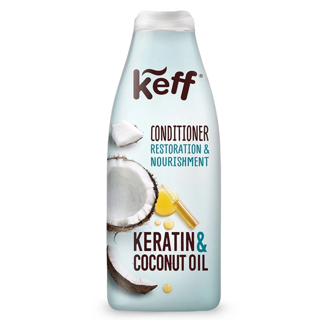Balsam de Par Keff Conditioner Keratin & Coconut Oil, 500ml
