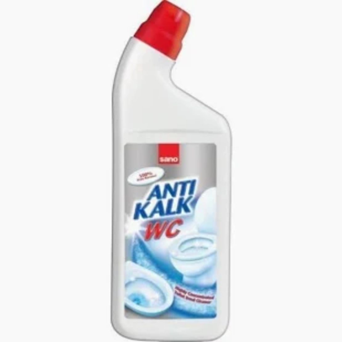 Gel Detartrant Concentrat pentru Toaletă Sano Anti Kalk WC, 750ml