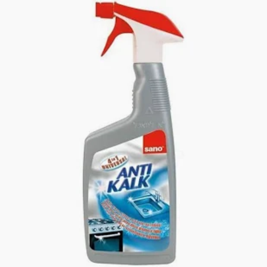 Soluție Spray Anticalcar și Antirugină Universală Sano Anti Kalk 4in1, 700ml