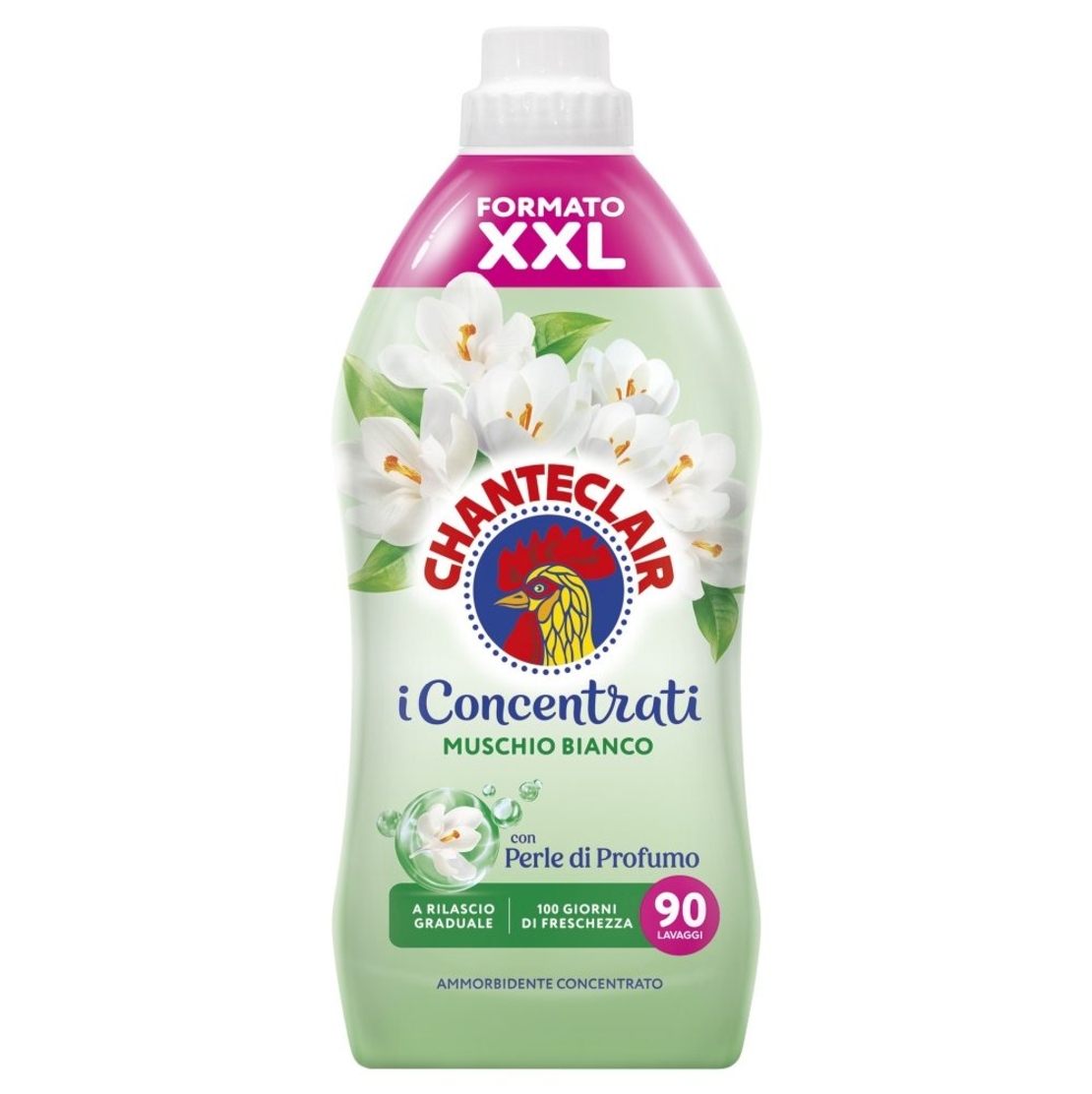 Balsam de Rufe Ultra Concentrat Chanteclair i Concentrati Muschio Bianco, Formato XXL, 90 Spălări, 1.8L