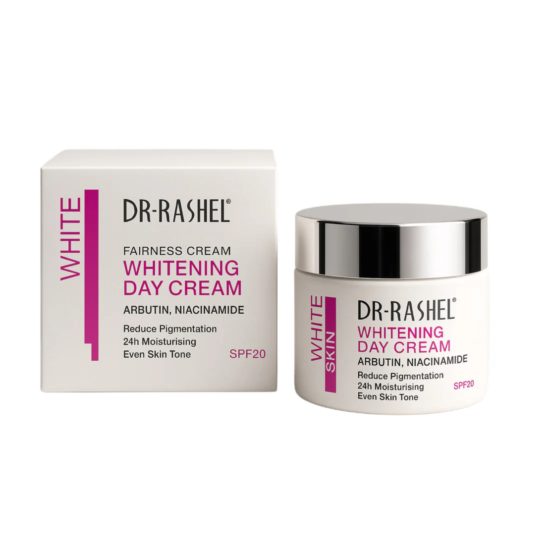 Cremă de Zi Depigmentantă Dr. Rashel White Skin Whitening Day Cream SPF20, 50g