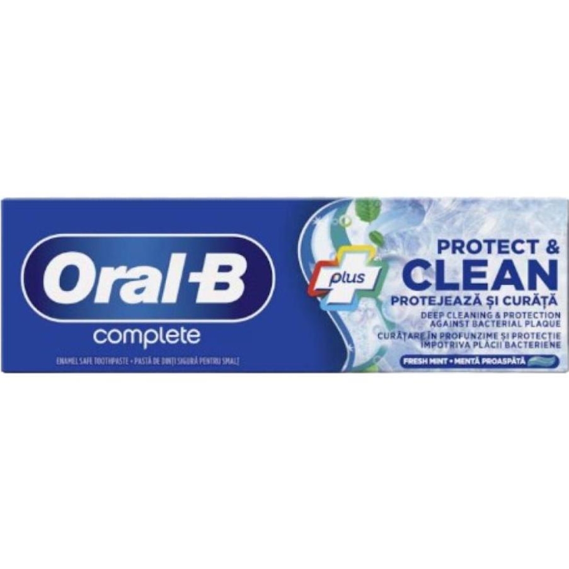 Pastă de dinți Oral-B Complete Protect & Clean Fresh Mint, 75ml