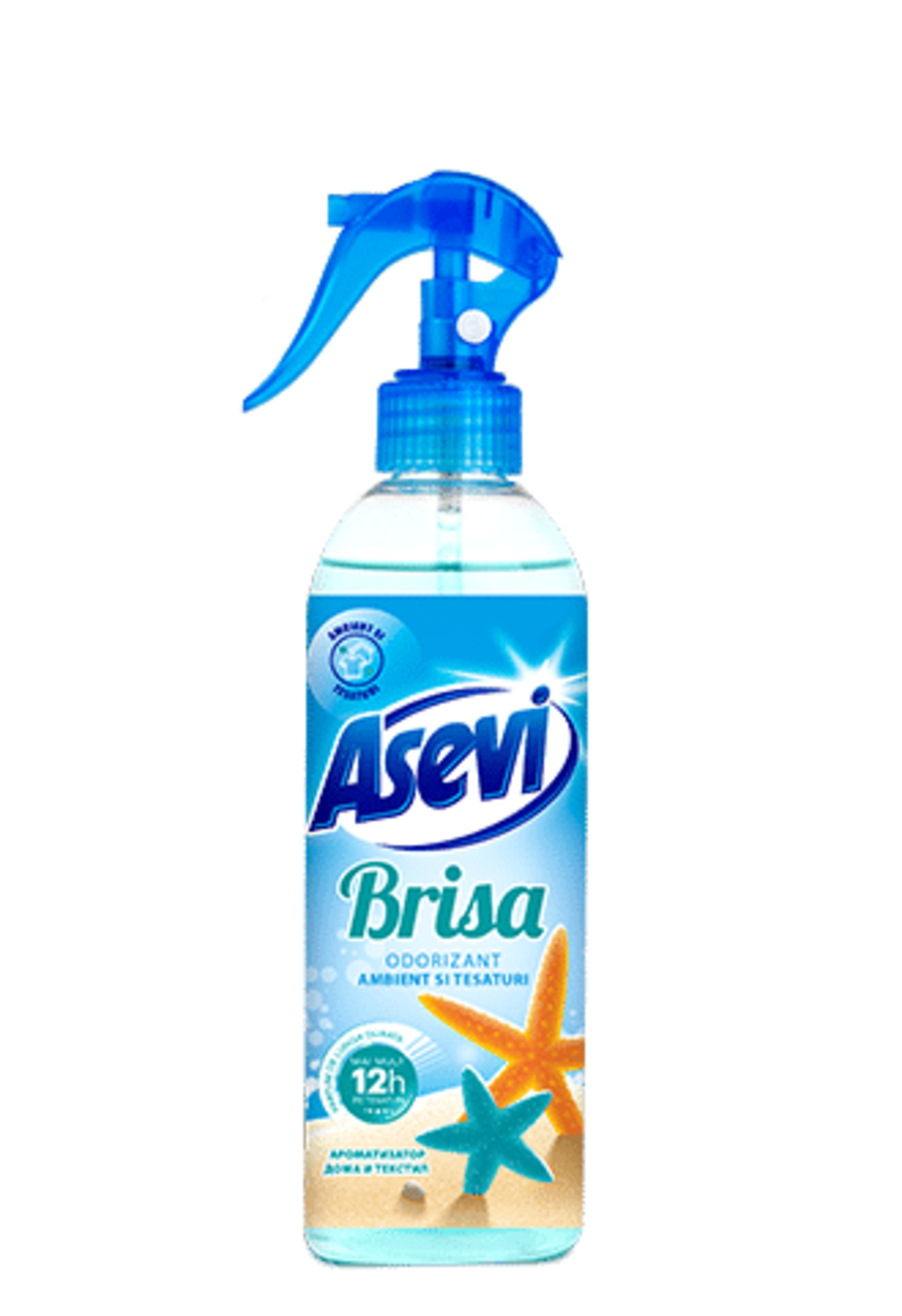 Odorizant Spray pentru Ambient și Țesături Asevi Brisa, 400ml