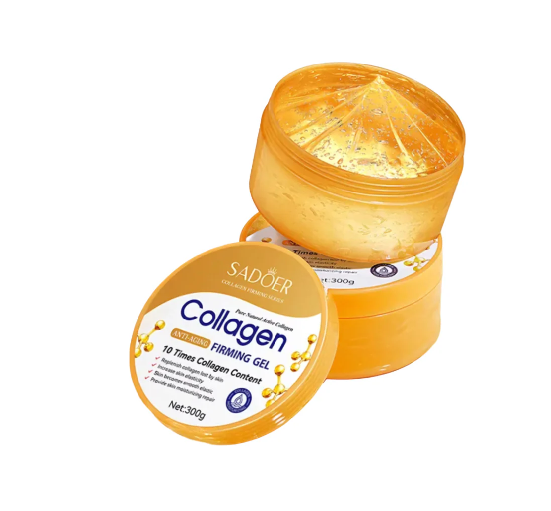 Gel de Corp și Față Hidratant Sadoer Collagen Anti-Aging Firming, 300g