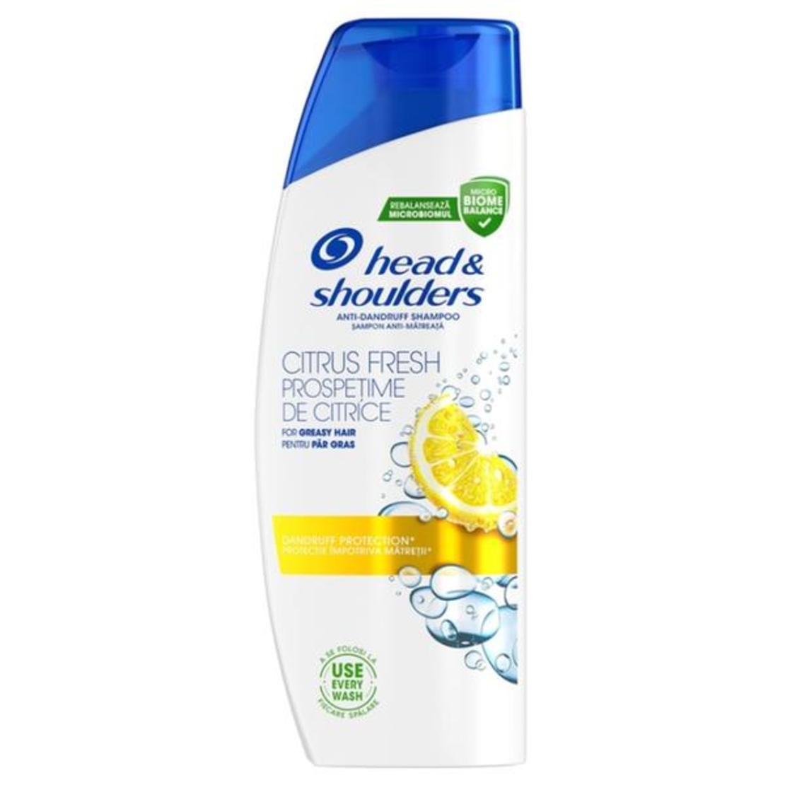 Șampon Anti-Mătreață Head & Shoulders Citrus Fresh pentru Păr Gras, 200ml