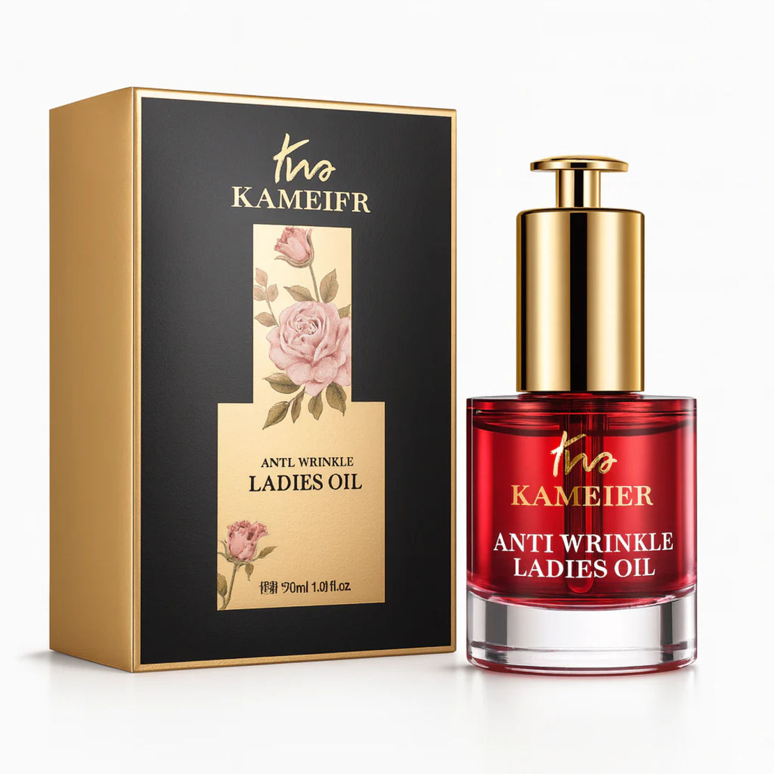 Ulei Facial Ser Concentrat Anti-Rid KAMEIFR Anti Wrinkle Ladies Oil, 30ml