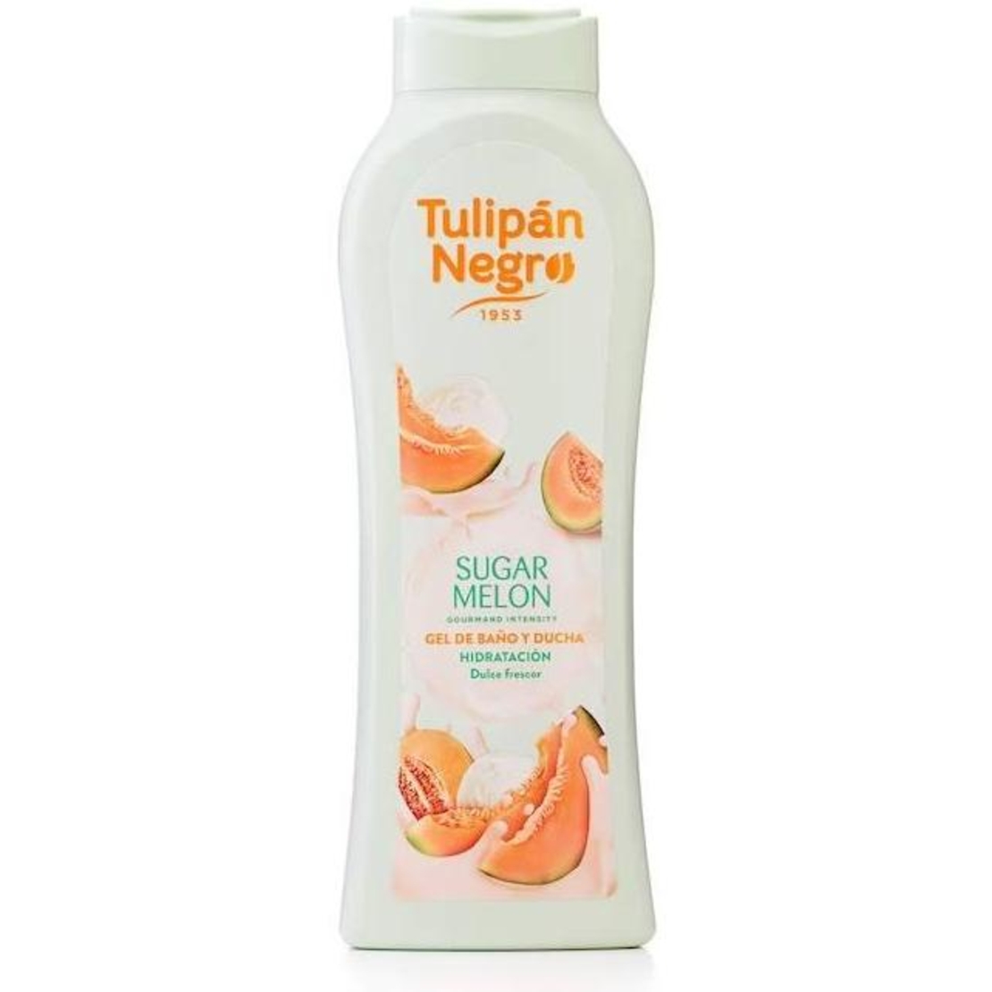 Gel de Duș Tulipán Negro Sugar Melon, Hidratare și Prospețime, 650ml