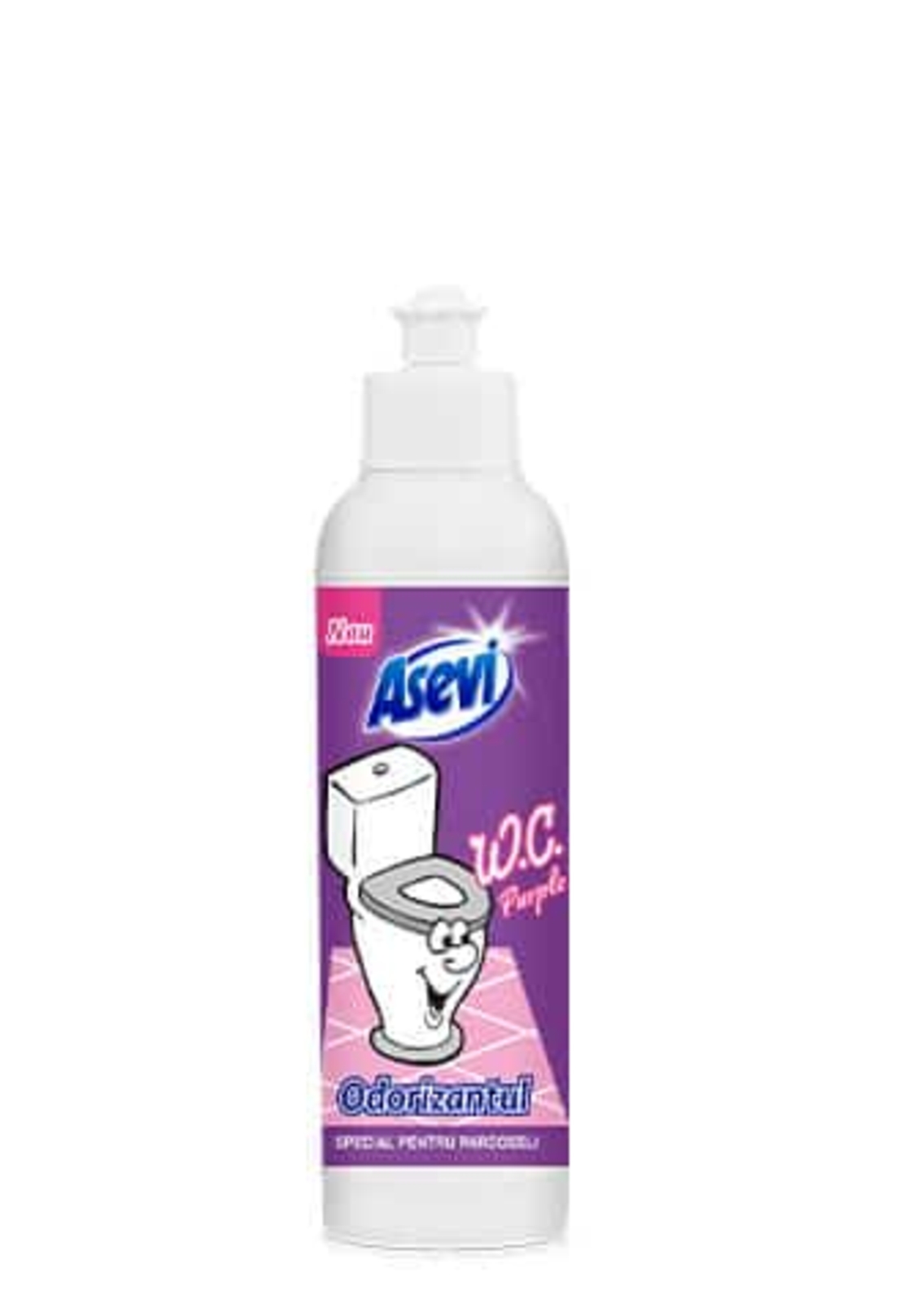 Odorizant WC Concentrat Asevi Purple pentru Pardoseli, 200ml