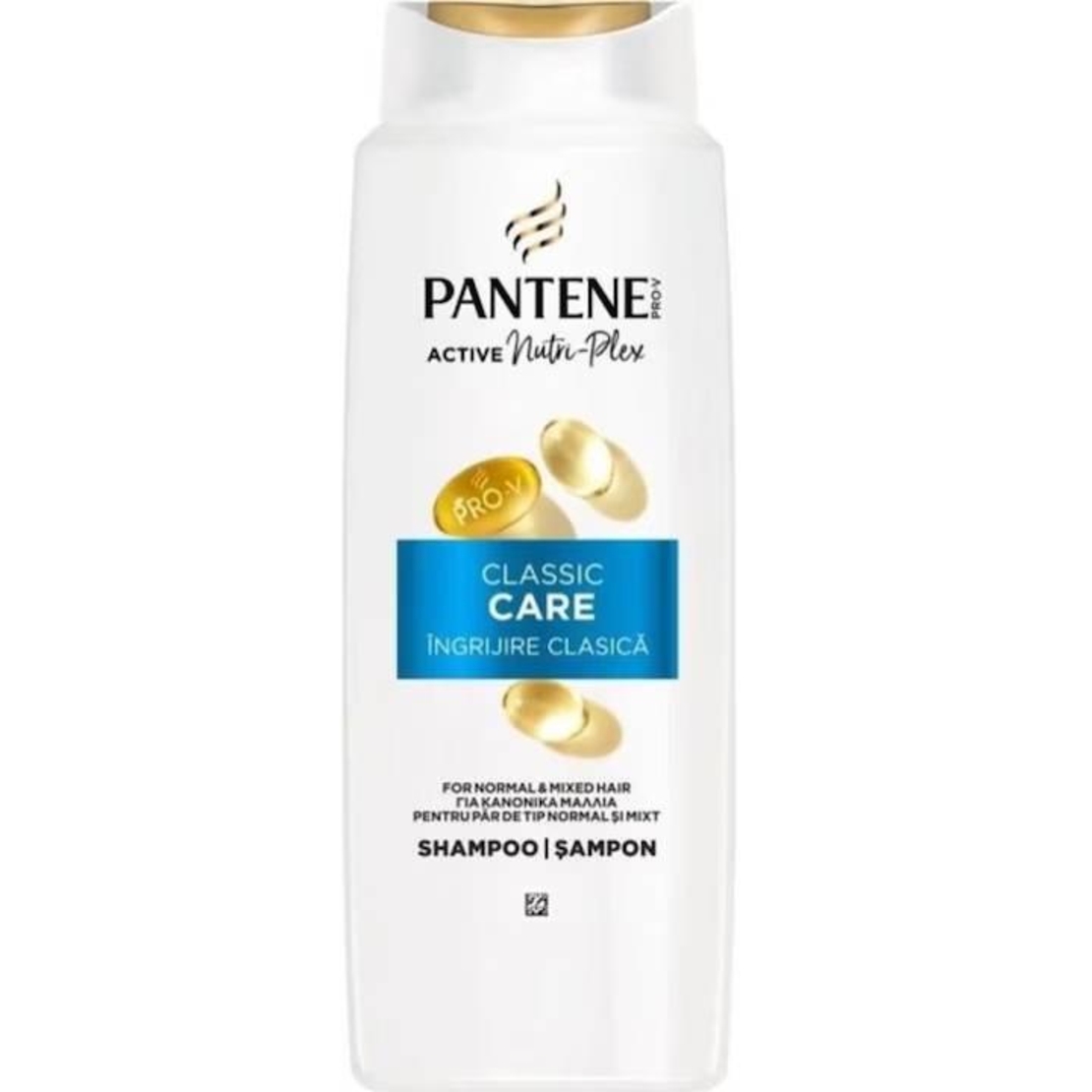 Șampon Pantene Pro-V Active Nutri-Plex Classic Care pentru Păr Normal și Mixt, 325ml