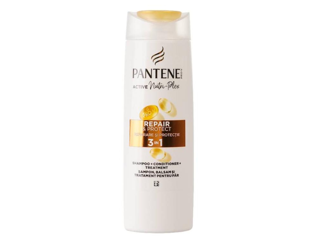 Șampon, Balsam și Tratament Pantene Pro-V Active Nutri-Plex Repair & Protect 3în1, 200ml